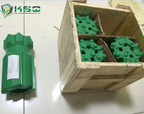 Hard Rock Drilling Tools , Tungsten Carbide Thread Button Bit