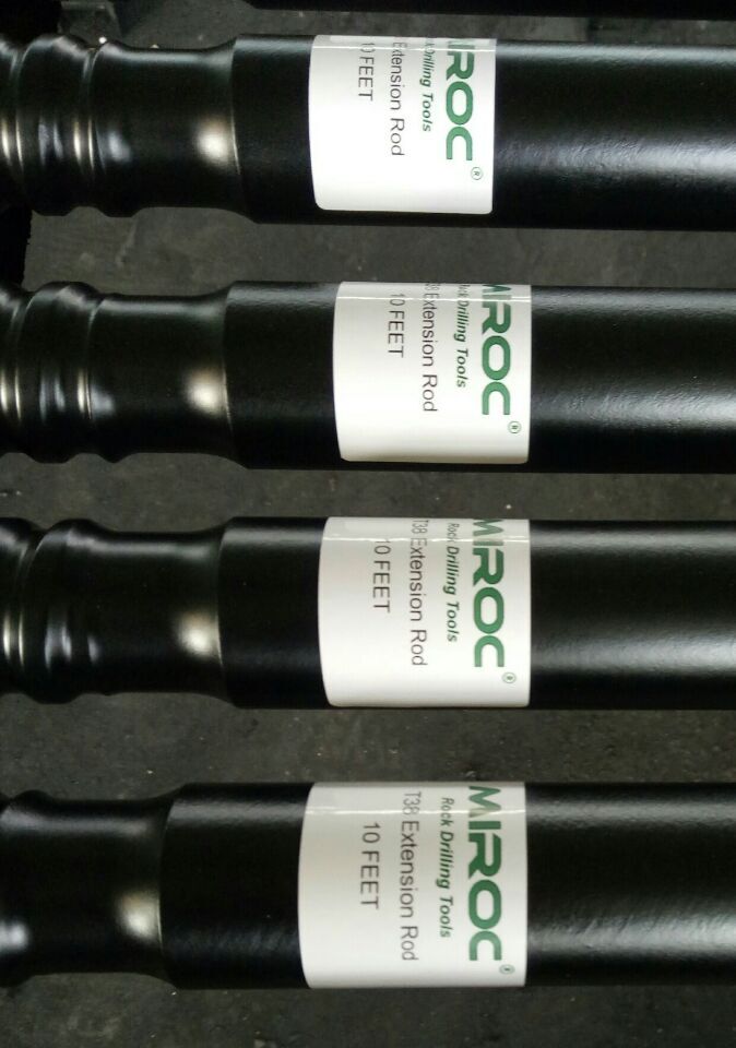 Tunneling Mining Drill Steel Rod / Rock Drill Rod 10 Feet Length High