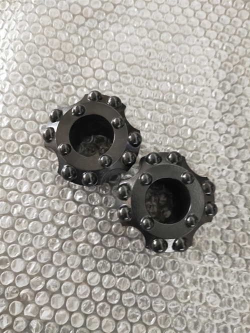 Black Small Button Drill Bit T38 64mm 4 Holes Rock Drilling Tools High