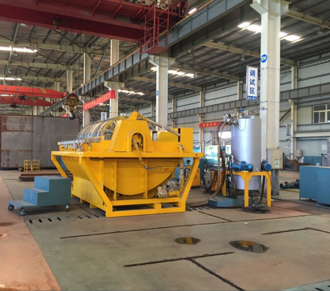 40m3 Ceramic Vacuum Filter For Iron Ore Sewage Treatment , vacuum disc