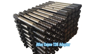 T38 Shank Adapter for Atlas Copco Rigs