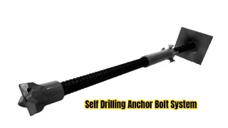  Full Thread Steel Hollow Self Drilling Anchor Bolt System